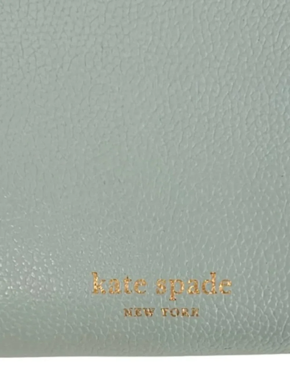 Kate spade PWRU7969 Light Blue Gold Leather Shoulder Bag